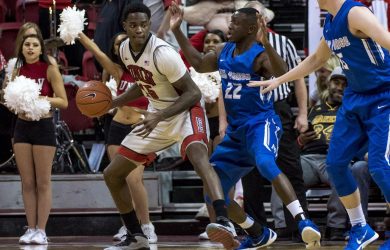 UNLV will face Air Force Wednesday night (photo via www.mwcconnection.com)