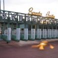Arcadia, California/United States - December 29, 2017: Santa Anita horse race track starting gate
